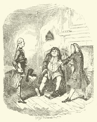 Illustrasjon for Tristram Shandy av after George Cruikshank