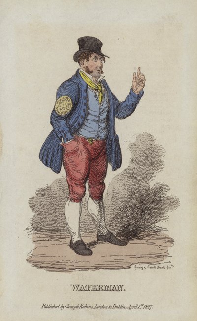Vannmann av after George Cruikshank