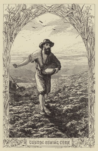 Robinson Crusoe av after George Housman Thomas