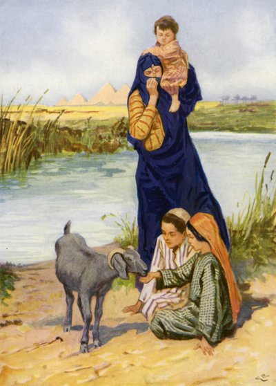 Ved Nilen av after Gordon Frederick Browne