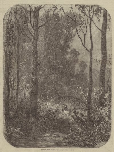 Under trærne av Gustave after Dore