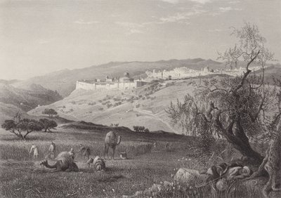 Byen Jerusalem av after Harry Fenn