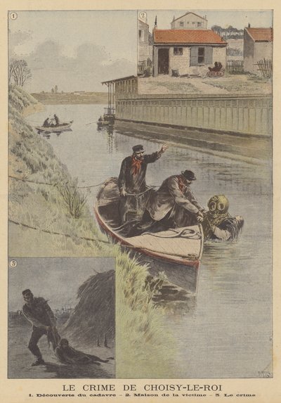 Drap på Choisy-le-Roi av after Henri Meyer