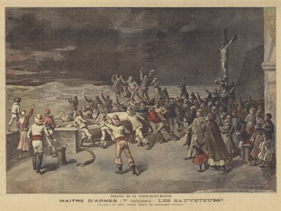 Scene fra The Master of Arms av after Henri Meyer