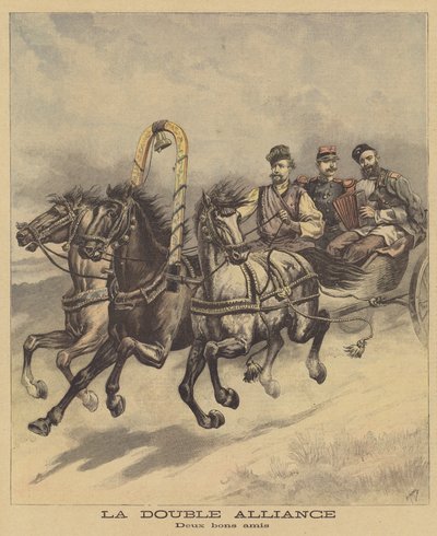 Den doble alliansen av after Henri Meyer