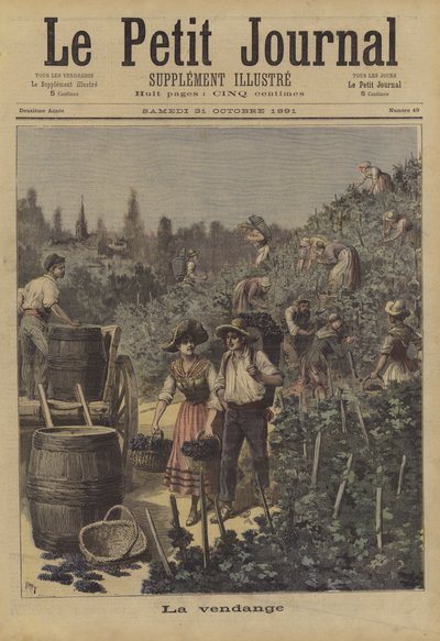 Druehøsten av after Henri Meyer