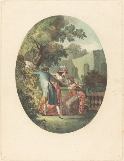 La statue du dieu Pan (Statue of the God Pan) av after Henri Nicolas van Gorp