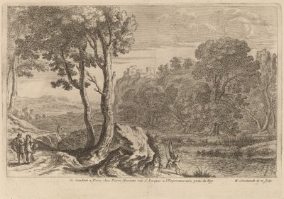 Fiskerne av after Herman van Swanevelt