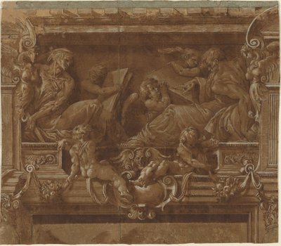 Profeten og Sybil av after Jacopo Zanguidi Italian 16th Century called Bertoia