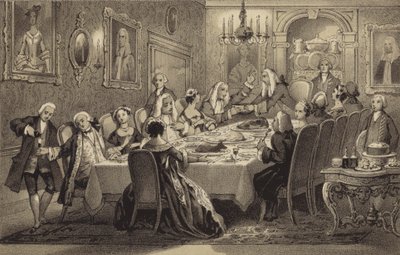 Wassail-skålen av James Stephanoff