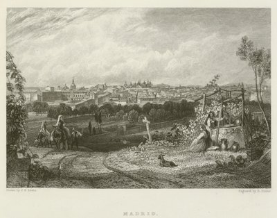 Madrid av after John Frederick Lewis