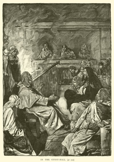 I gjestesalen av after John Henry Frederick Bacon