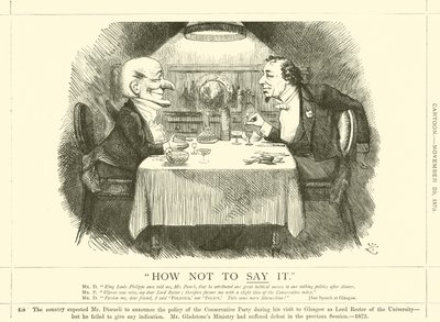 Hvordan ikke si det av after John Tenniel