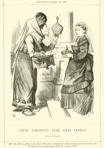 Nye kroner for gamle! av after John Tenniel