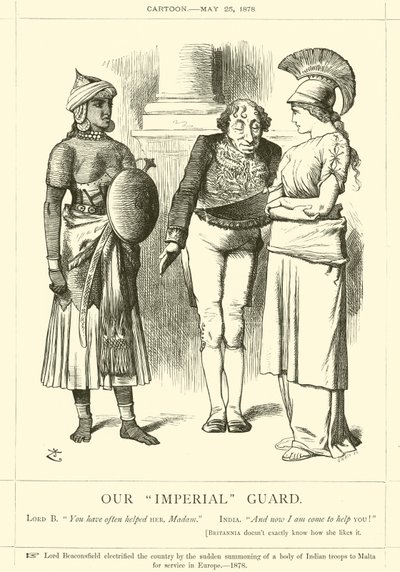 Vår keiserlige vakt av after John Tenniel