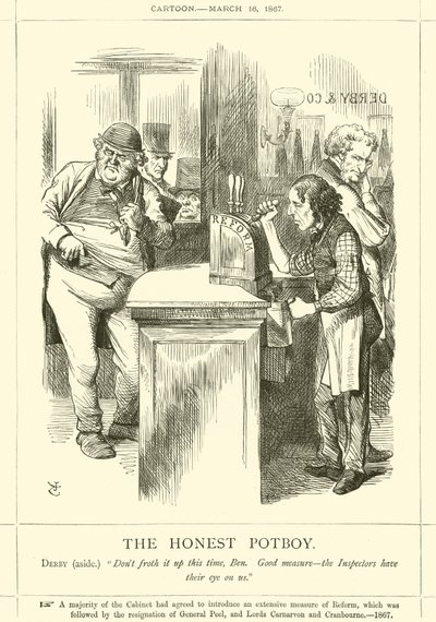 Den ærlige Potboy av after John Tenniel