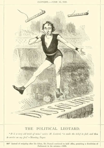 Den politiske trikoten av after John Tenniel
