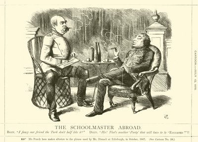 Skolemesteren i utlandet av after John Tenniel