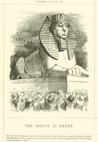 Sfinksen er stille av after John Tenniel