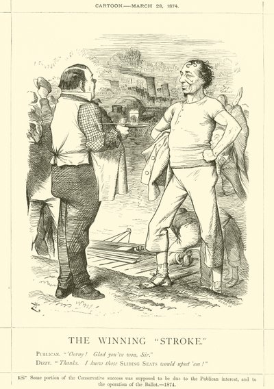 Vinnerslaget av after John Tenniel