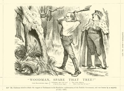 Woodman, spar det treet! av after John Tenniel