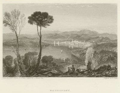 Frescati av after Joseph Mallord William Turner