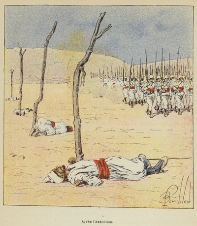 Etter henrettelsen av after Louis Charles Bombled