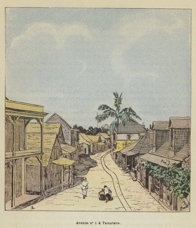 Avenue nr. 1 i Tamatave av after Louis Charles Bombled