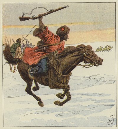 Banditter khoungouzes av after Louis Charles Bombled