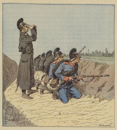 Bayersk i skiva av after Louis Charles Bombled