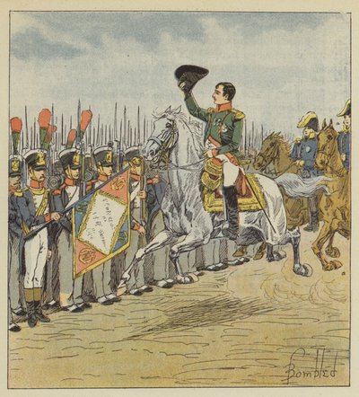 Jeg var i Lyon, jeg anmeldte av after Louis Charles Bombled