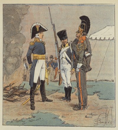 Marshal Augereau, hertug av Castiglione av after Louis Charles Bombled