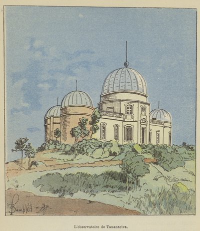 Tananarive-observatoriet av after Louis Charles Bombled
