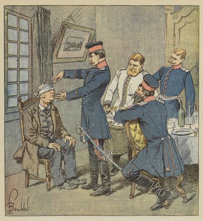 En søvngjengerscene av after Louis Charles Bombled