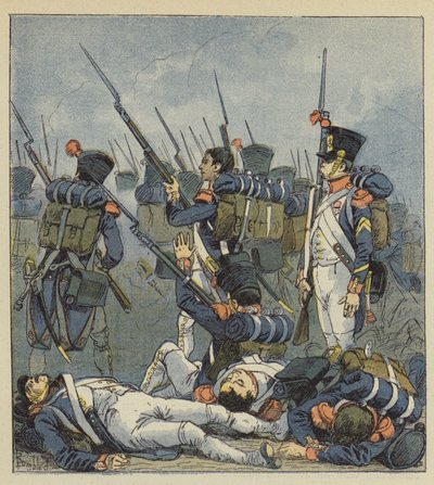 Wagram ble sitert for ham som en blodig kamp av after Louis Charles Bombled