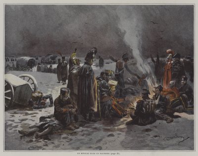 En bivuakk i en hengemyr av after Maurice Henri Orange