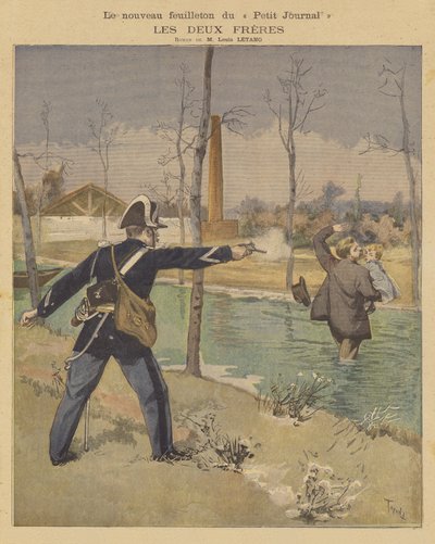 De to brødrene av after Oswaldo Tofani