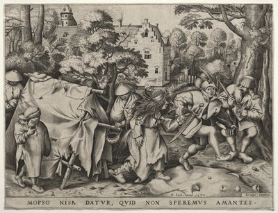 Bryllupet til Mopsus og Nisa av after Pieter Bruegel