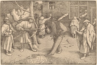 Maskeraden til Ourson og Valentin av after Pieter Bruegel the Elder