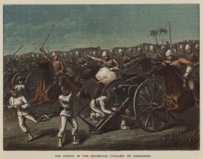 Anklagen for husholdningskavaleriet ved Kassassin av after Richard Simkin