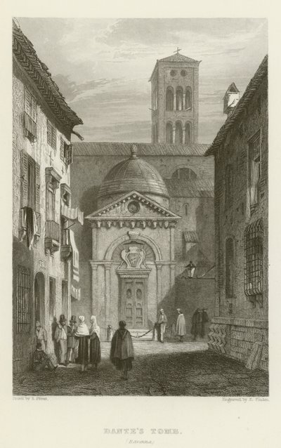 Dantes grav, Ravenna av Samuel (after) Prout