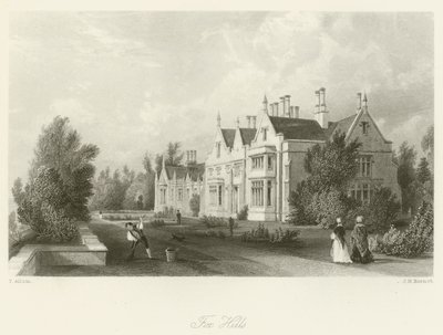 Fox Hills av after Thomas Allom