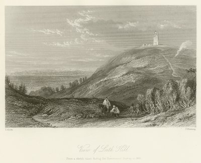 Utsikt over Leith Hill av after Thomas Allom