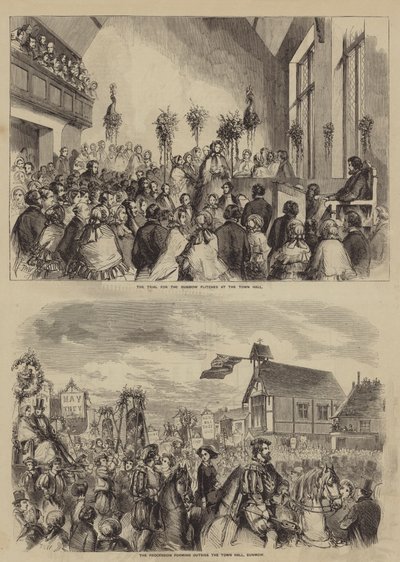 Dunmow flitser av after Thomas Harrington Wilson