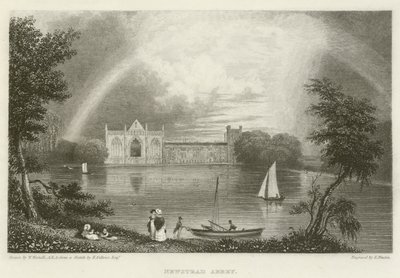 Newstead Abbey av William after Westall