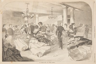 Et kadetthopp på West Point av after Winslow Homer