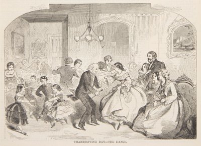 Thanksgiving Day – Dansen av after Winslow Homer
