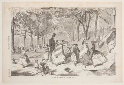 Boston Common av after Winslow Homer