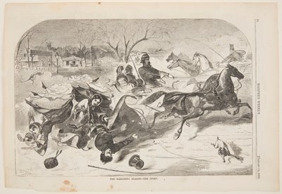Sledesesongen – The Upset av after Winslow Homer