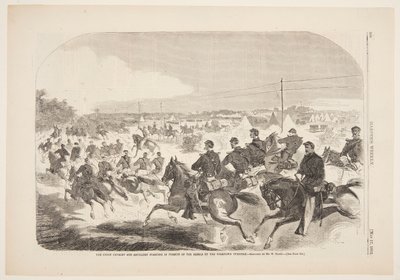 The Union Cavalry and Artillery Starting in Pursuit of the Rebels up the Yorktown Turnpike   1270410   no       norwegian Successfully Translated  Original: Mans Coat and Waistcoat, c. 1936. Translat: Man